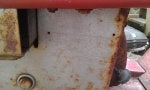 Wood Gas Metal Bumper Concrete