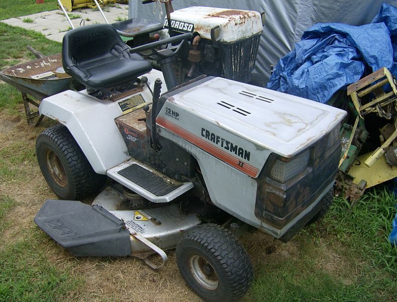 1986 craftsman riding mower hotsell
